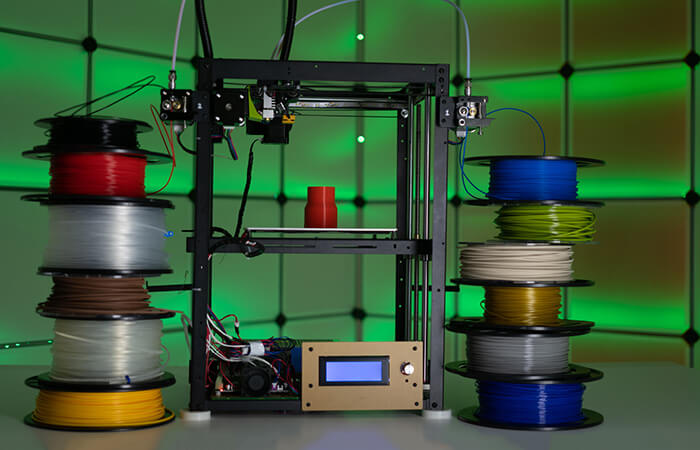 3d printer fused material