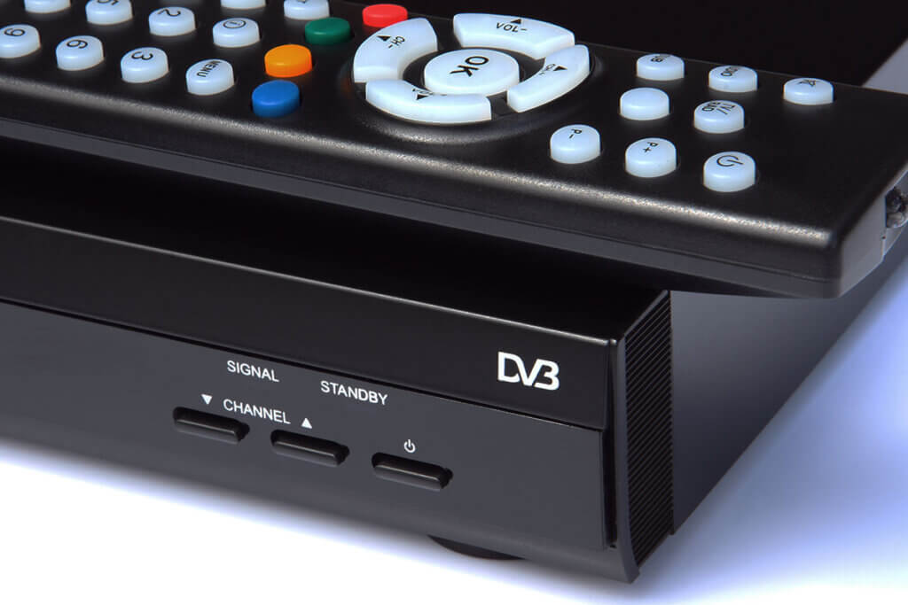remote control on dvb-t-receiver