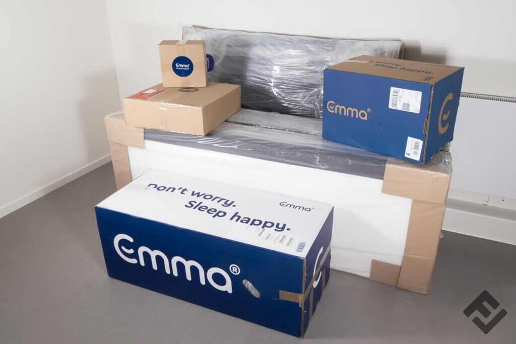 emma bed all delivered parts