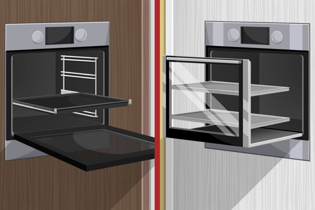 telescopic extension baking trolley