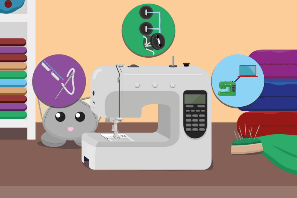 computer sewing machine