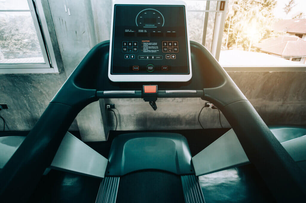 treadmill display